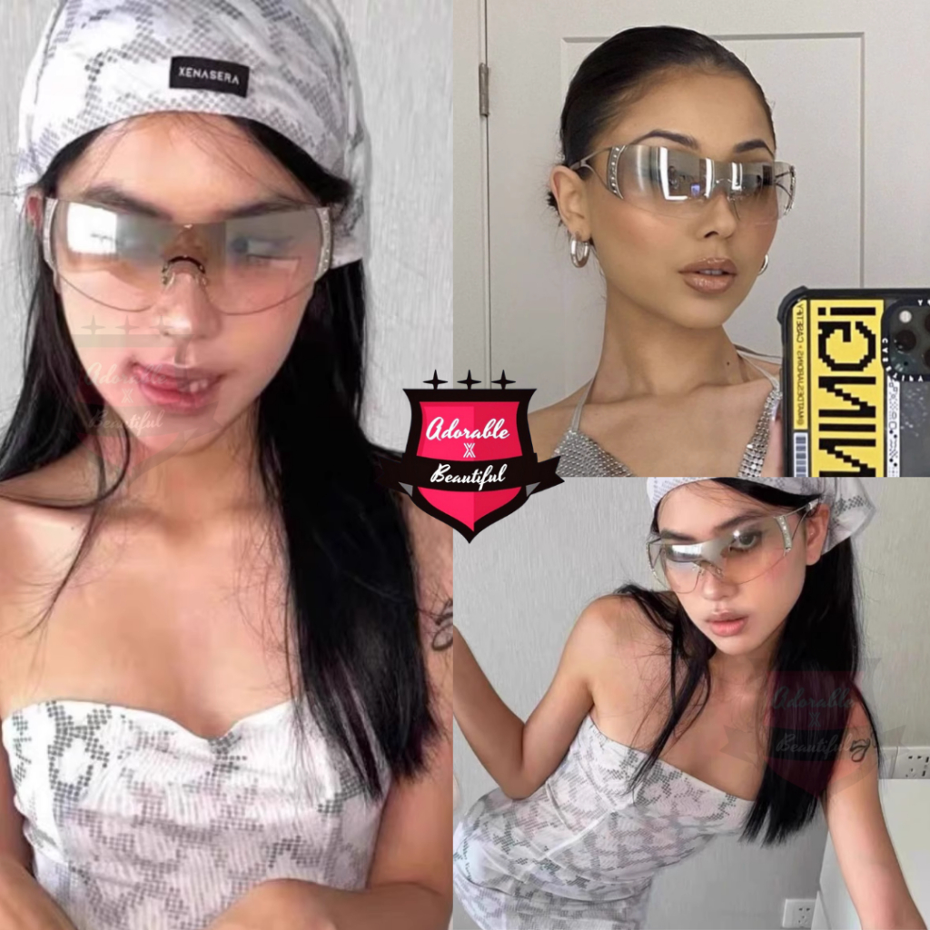 Tổng Hợp Mắt Kinh Phong Cách Y2K Unisex,  Kính Mát Thời Trang Nam Nữ Vintage Hot Trend 2023