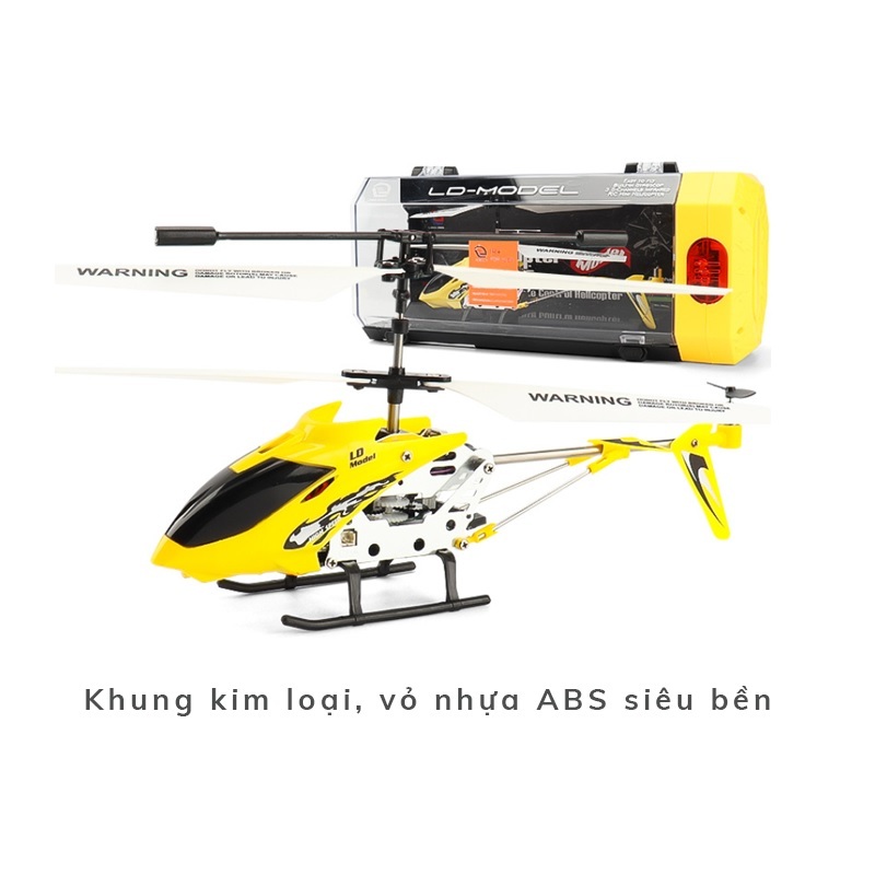 Máy bay trực thăng điều khiển từ xa 3.5 kênh, pin trâu, dễ điều khiển