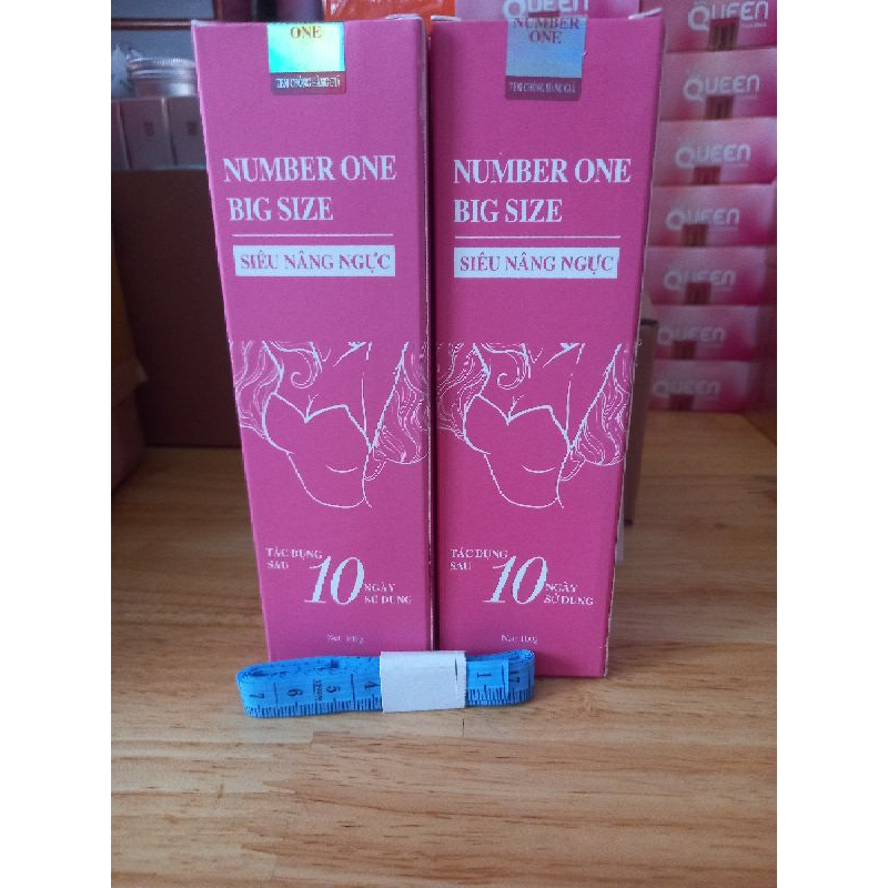 Combo 2 kem ủ tăng vòng 1 number one big Size