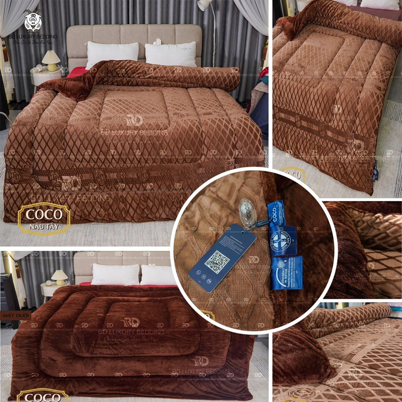 Chăn lông thỏ COCO