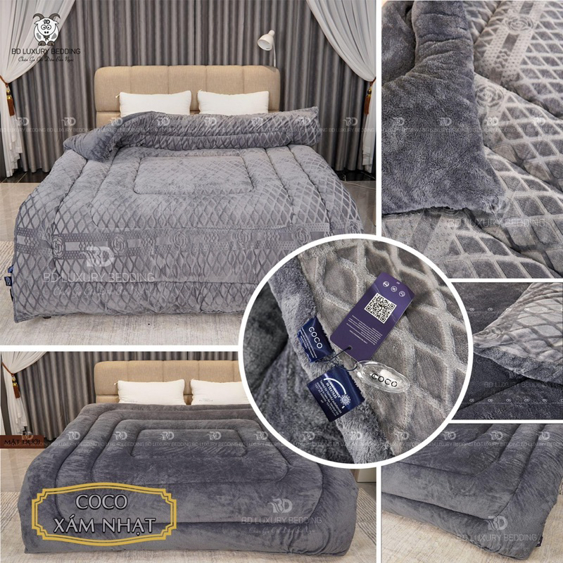 Chăn lông thỏ COCO