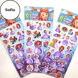Hình dán công chúa, sticker bé gái nhiều mẫu cute