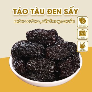 Táo tàu đen nguyên quả, táo tàu đen sấy khô quả to, loại 1