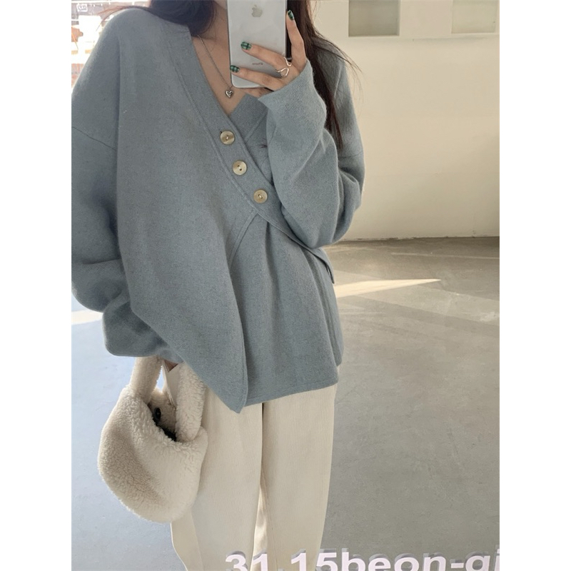 Áo len nữ thu đông dày dặn