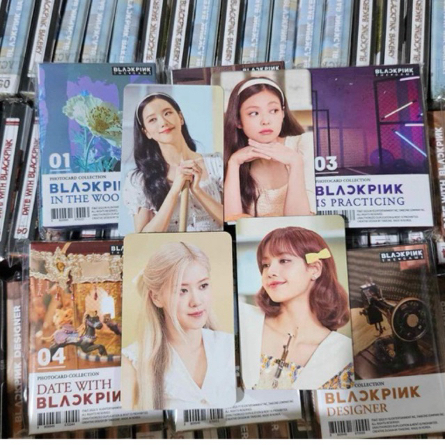 BỘ ẢNH CARD BLACKPINK THE GAME