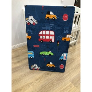 Đệm cũi sơ sinh chất liệu bông ép dày 5cm