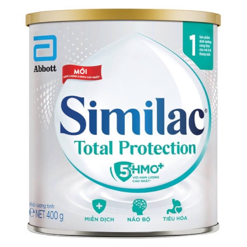 Sản phẩn dinh dưỡng công thức cho trẻ Similac Total Protection 1 400g/lon