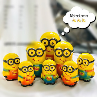 Heo lợn sứ tiết kiệm hình MINION SIÊU dễ thương và ĐẸP. GỐM SỨ Bát tràng