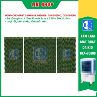 Bộ tấm làm mát quạt điều hòa Daikio  DKA-05000B, DKA-05000C, DKA-05000D (bộ gồm: 01 tấm 50x44x5cm + 02 tấm 50x24x5cm )
