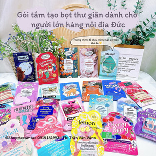Gói tắm bồn tạo bọt cho người lớn hàng Đức, gói tắm thơm thư giãn.