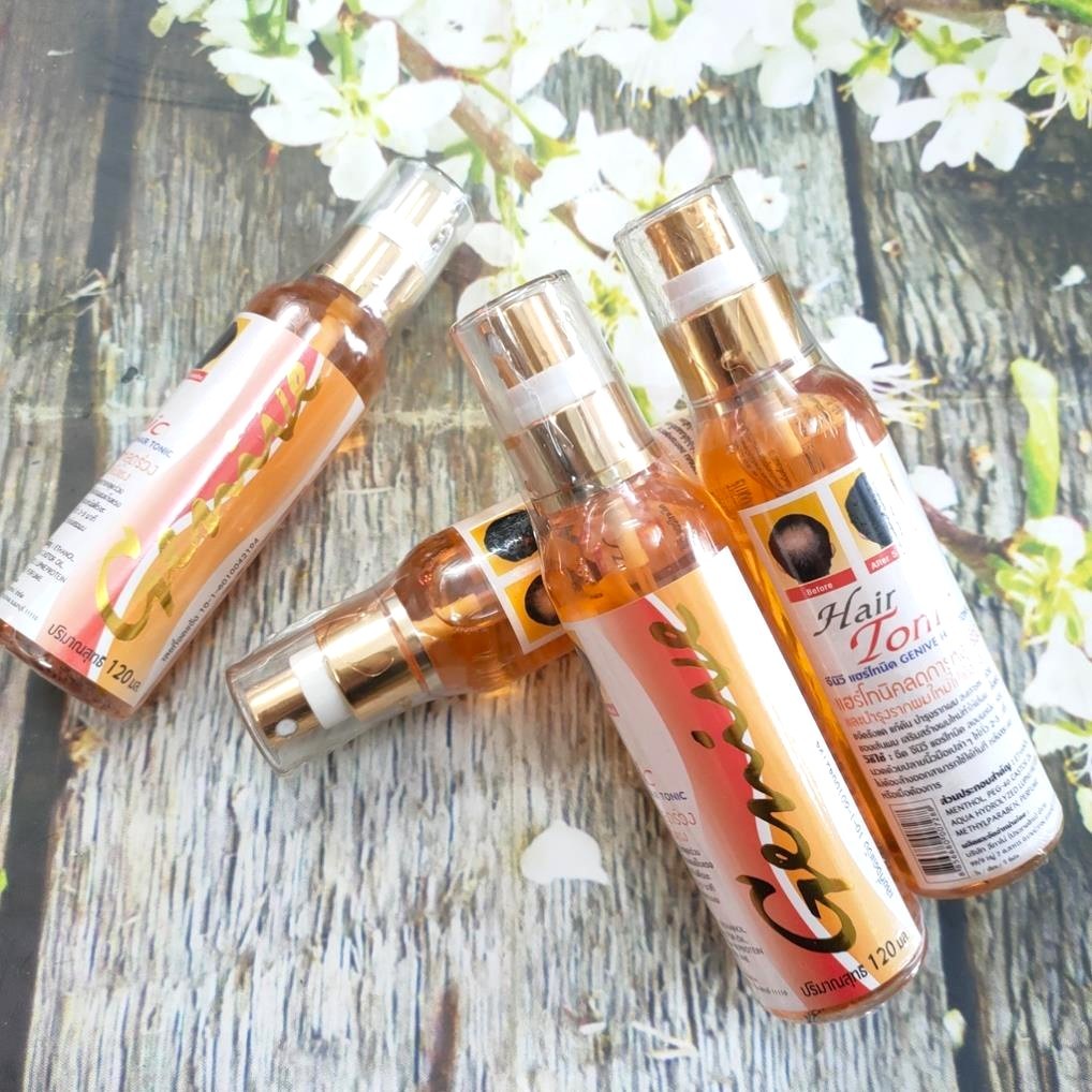 Chai Xịt Kích Mọc Tóc Genive Hair Tonic 120ml Thái Lan