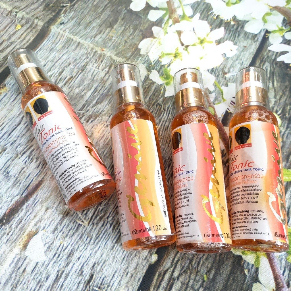 Chai Xịt Kích Mọc Tóc Genive Hair Tonic 120ml Thái Lan