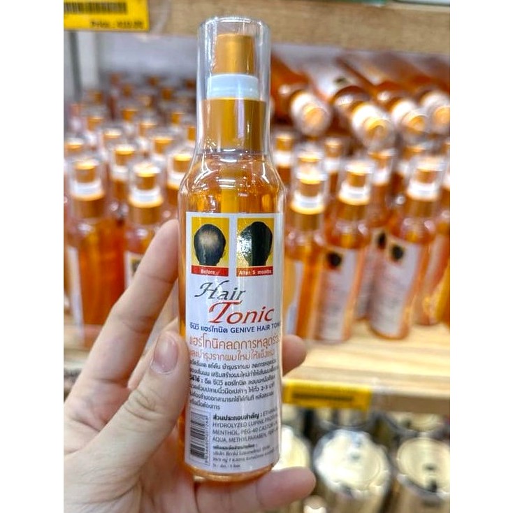 Chai Xịt Kích Mọc Tóc Genive Hair Tonic 120ml Thái Lan