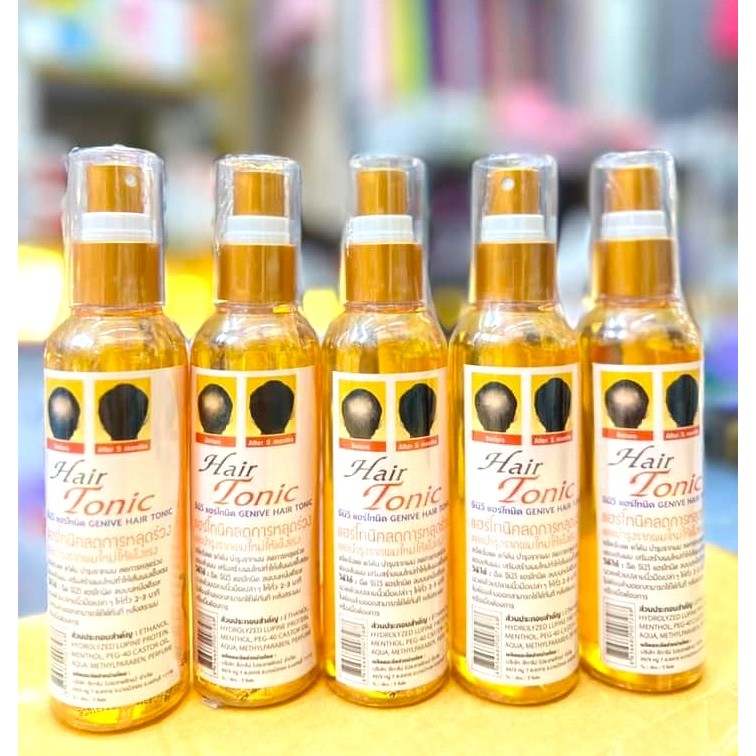 Chai Xịt Kích Mọc Tóc Genive Hair Tonic 120ml Thái Lan