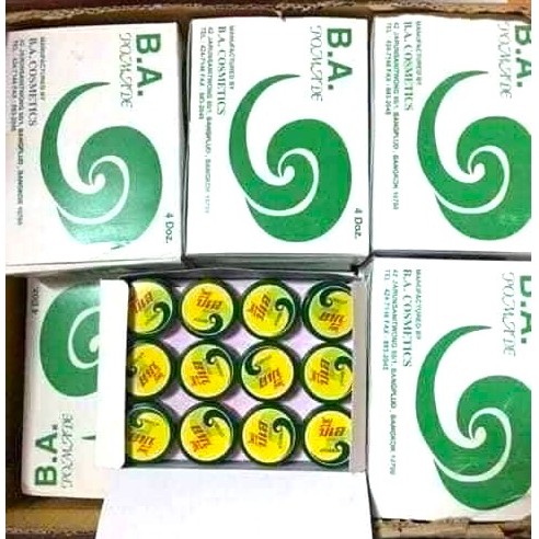 Combo 3 Hộp Sáp Chống Nứt Nẻ B.A.Cosmetic Pomade Thái Lan