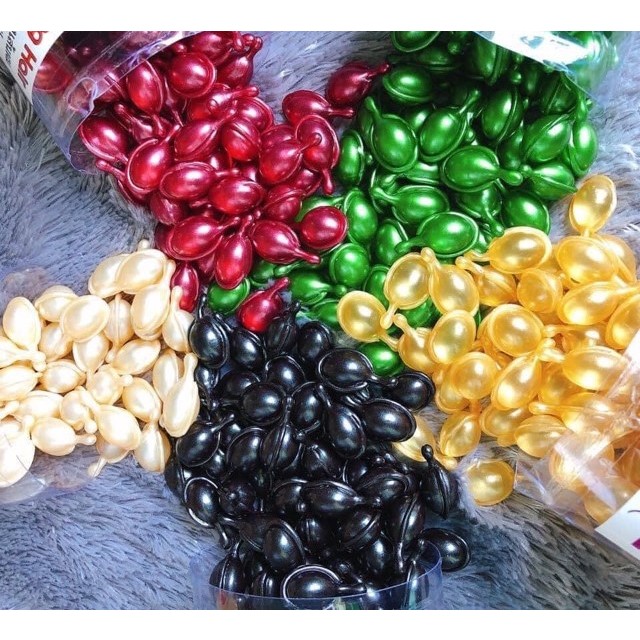 Túi 50 Viên Serum Dưỡng Tóc Super Long Hair Thái Lan