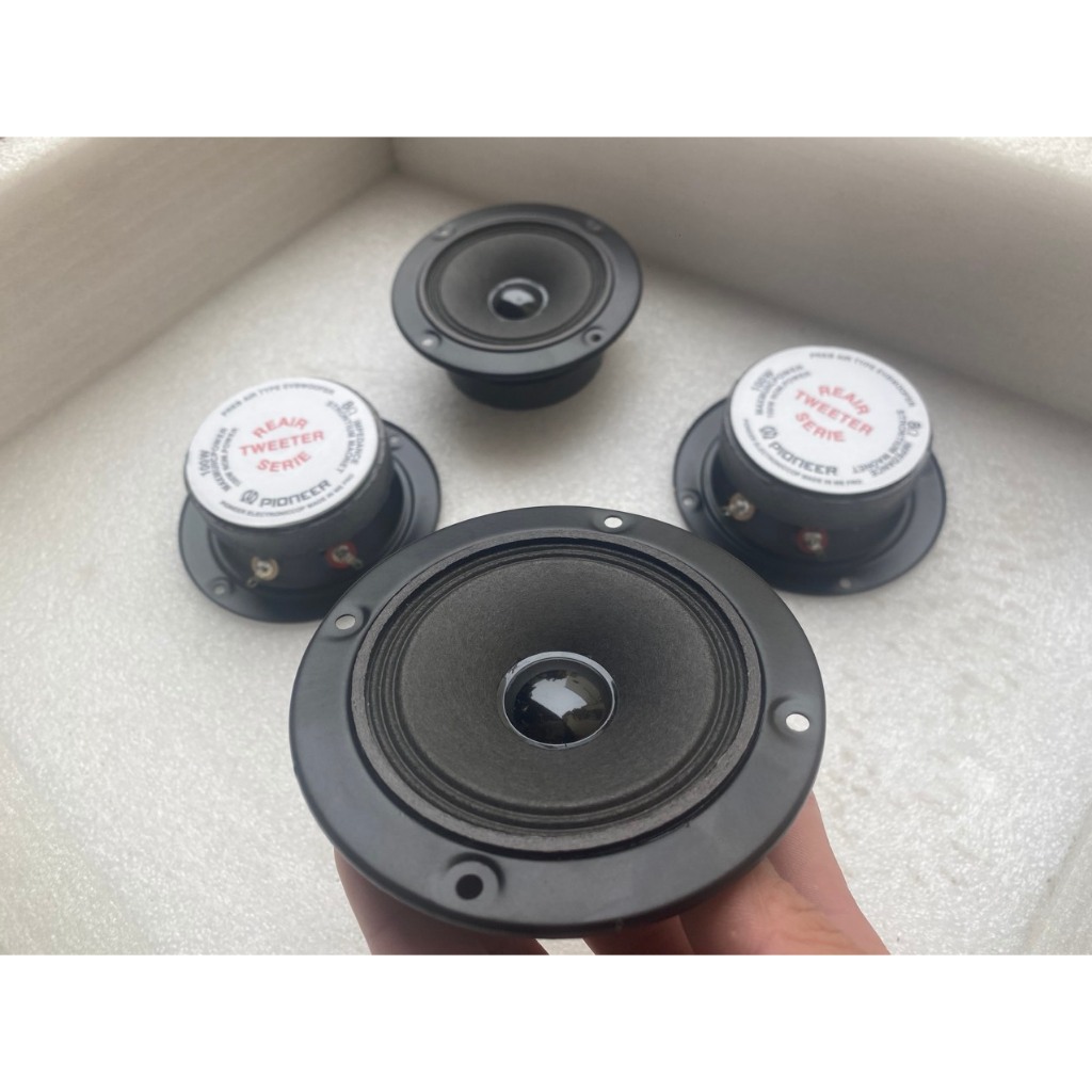 Loa Treble giấy Pioneer cao cấp từ 70mm tặng tụ, Loa trép giấy 10cm - Giá 1 Cái
