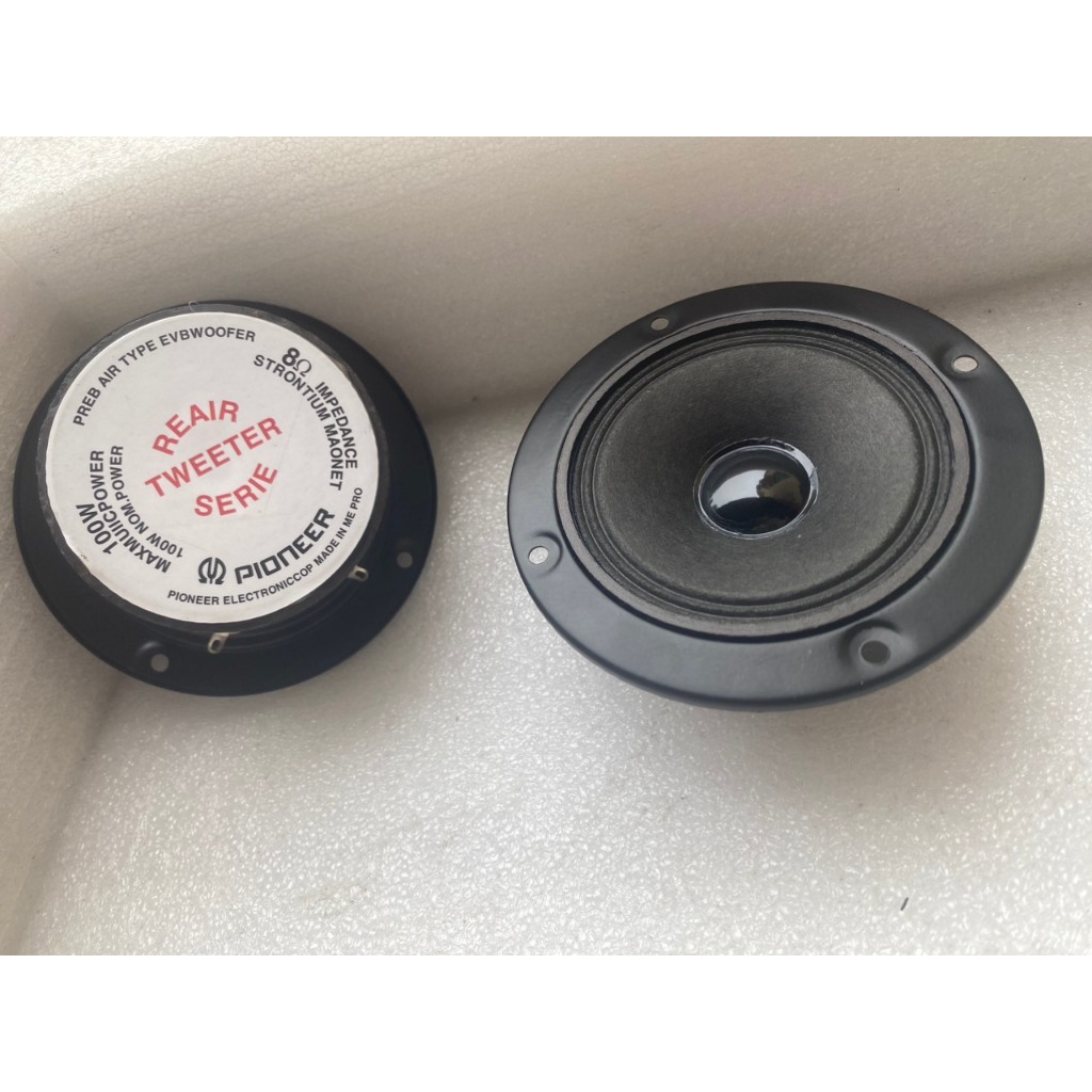 Cặp Loa trép màng giấy 10cm Tặng Tụ - Giá 2 Cái Loa Treble Pioneer Cao Cấp