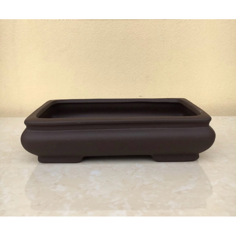 Chậu gốm bát tràng chữ Nhật mini gốm đất nung 1 size