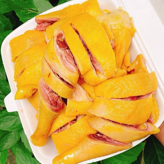 Gà Ủ Muối Hoa Tiêu (Khay/Nửa Con)