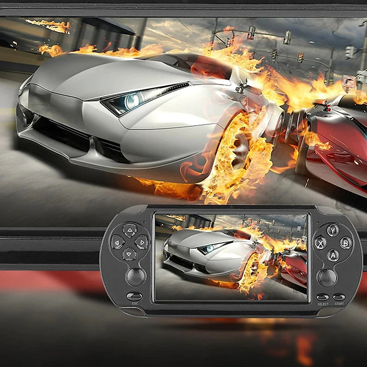 Máy chơi game cầm tay X9S NES SNES màn hình 5.1inch 16GB