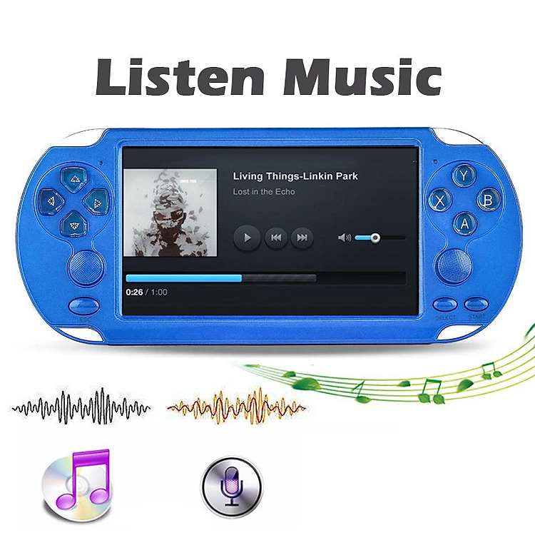 Máy chơi game cầm tay X9S NES SNES màn hình 5.1inch 16GB