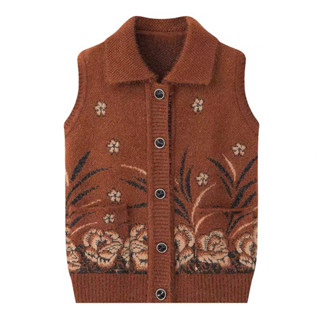  Áo khoác di lê len bôngn xù cho bà và mẹ 