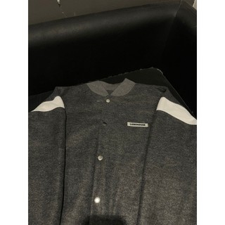 Áo bomber dạ màu xám đậm tag lumihouse g35