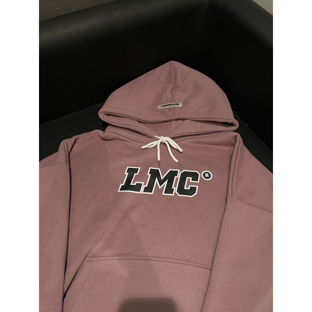 ÁO HOODIE TÍM LMC ĐEN TO LUMIHOUSE A355