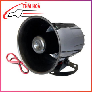 Còi lùi choá choá, còi xi nhan choá choá cảnh báo 12v 24v