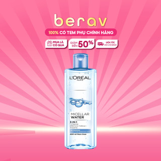 Nước tẩy trang LOreal Paris đa năng 3in1 tươi mát 400ML