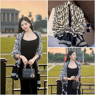 Khăn lụa quàng cổ,khăn lụa đi du lịch,đi biển-kích thước 190x80cm
