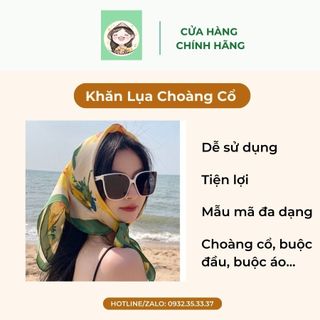 Khăn lụa choàng cổ, khăn lụa 70.70