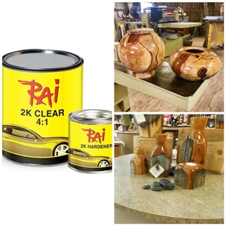 [Tặng cọ] Sơn 2K Bóng RAI Bộ 1Kg - 2 thành phần