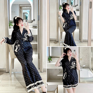 Bộ thiết kế lụa xước diior 3 phom dáng
