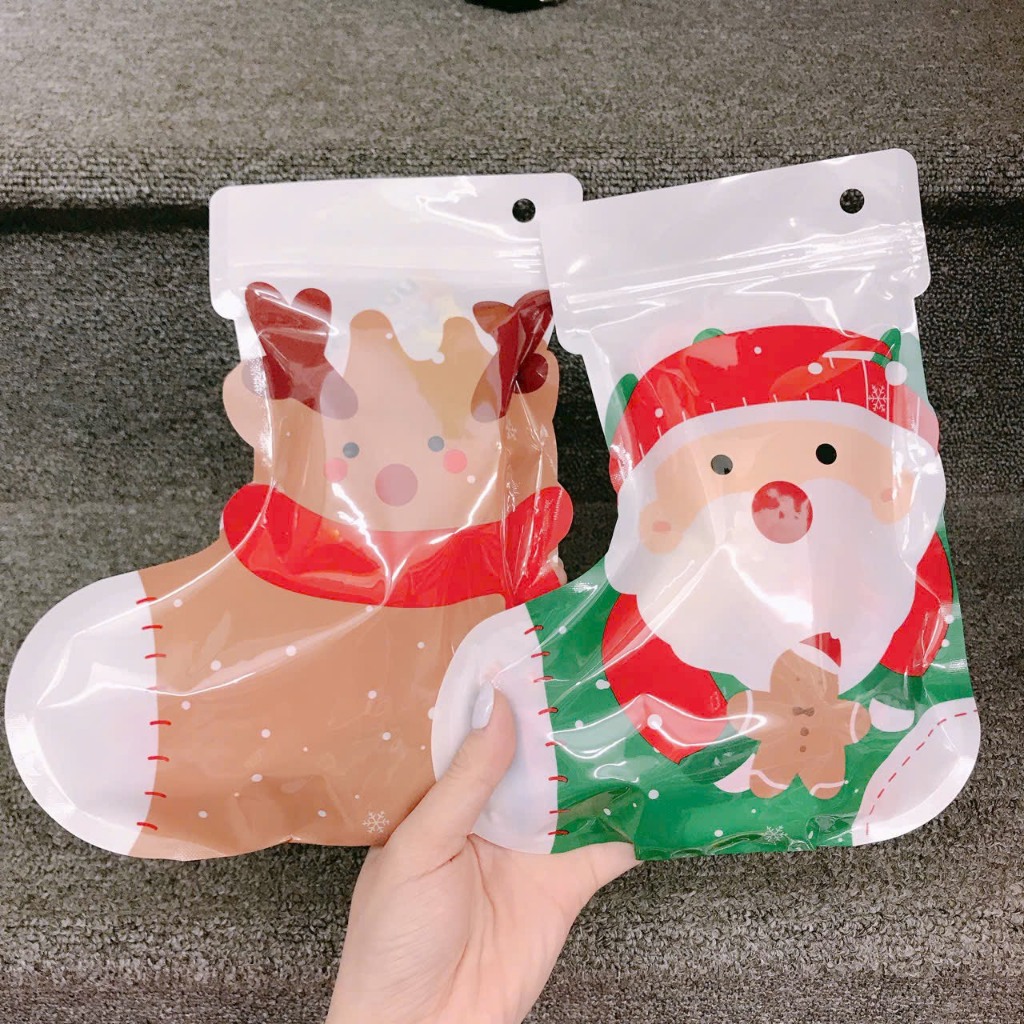 Túi quà Bánh Kẹo Socola giáng sinh - ngẫu nhiên