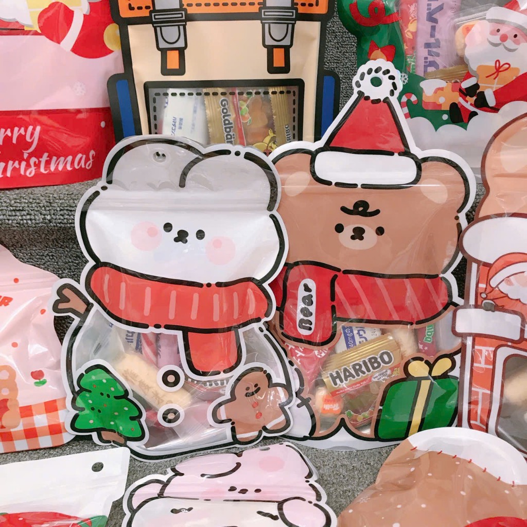 Túi quà Bánh Kẹo Socola giáng sinh - ngẫu nhiên