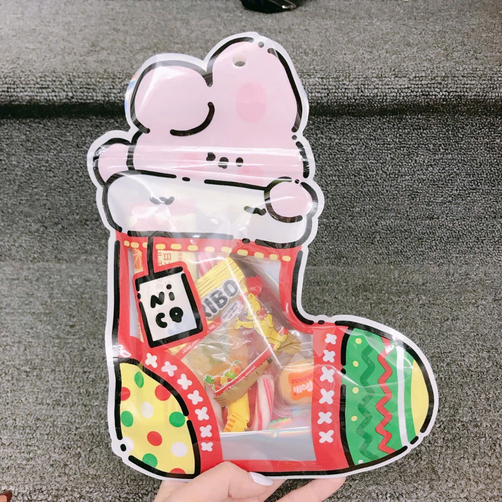 Túi quà Bánh Kẹo Socola giáng sinh - ngẫu nhiên