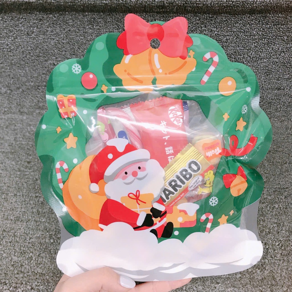 Túi quà Bánh Kẹo Socola giáng sinh - ngẫu nhiên