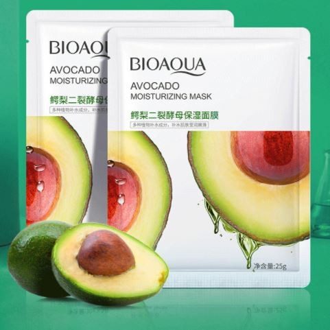 Mặt nạ Đắp Bioaqua, Trái cây Hoa quả tự nhiên Cao cấp, Dưỡng trắng mờ thâm cũng cấp Vitamin Tái sinh làn da khô