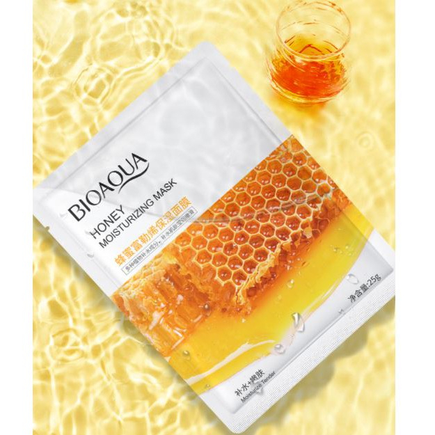 Mặt nạ Đắp Bioaqua, Trái cây Hoa quả tự nhiên Cao cấp, Dưỡng trắng mờ thâm cũng cấp Vitamin Tái sinh làn da khô