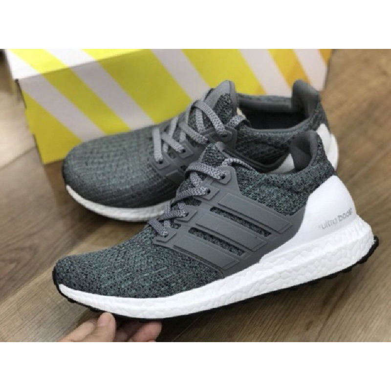 Giày thể thao Ultra Boost 4.0 Ultraboost UB xanh rêu nam nữ