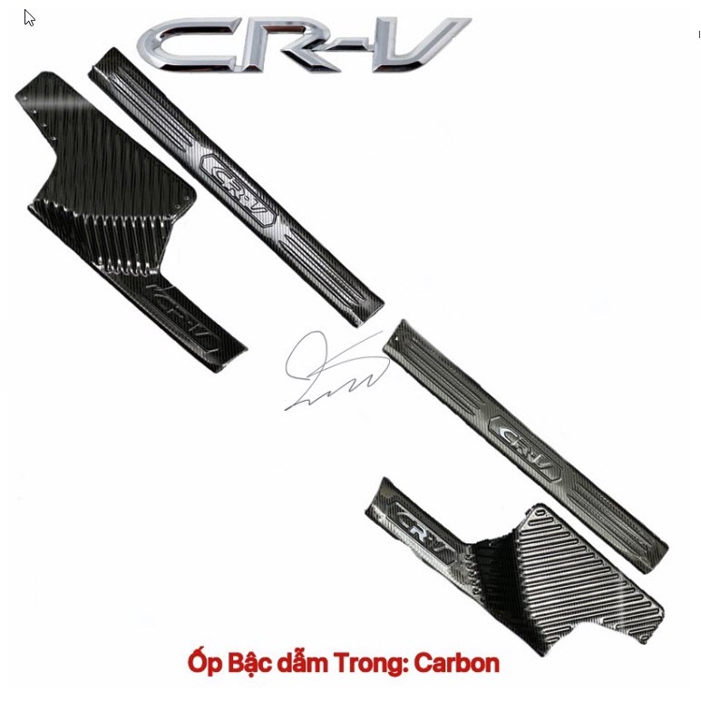 Bộ 8 miếng bậc cửa Honda CRV 2022 2023
