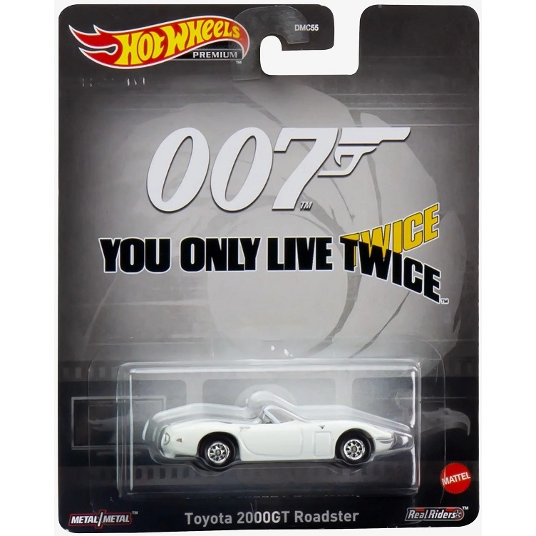 Xe mô hình Hot Wheels 007 Toyota 2000 GT Roadster