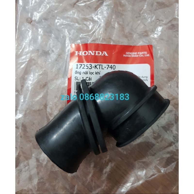 Ống nối lọc khí  xe wave RS100, S100, A100 Honda
