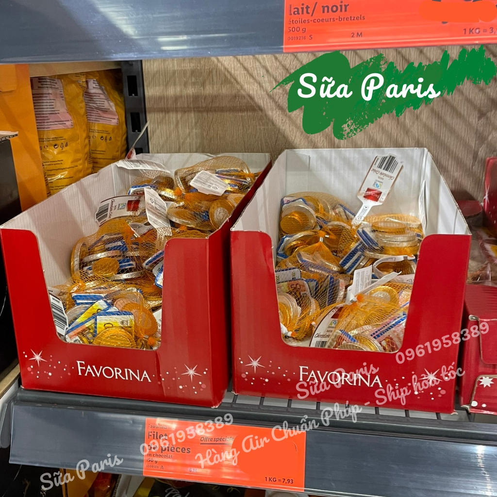 Socola Pháp hình đồng tiền euro- hàng chuẩn pháp_Sữa Paris Aderma