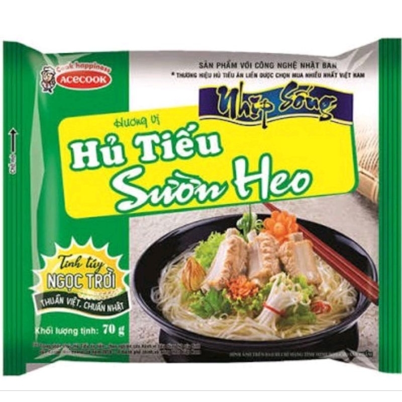 Hủ tiếu nam vang nhịp sống Acecook đủ vị