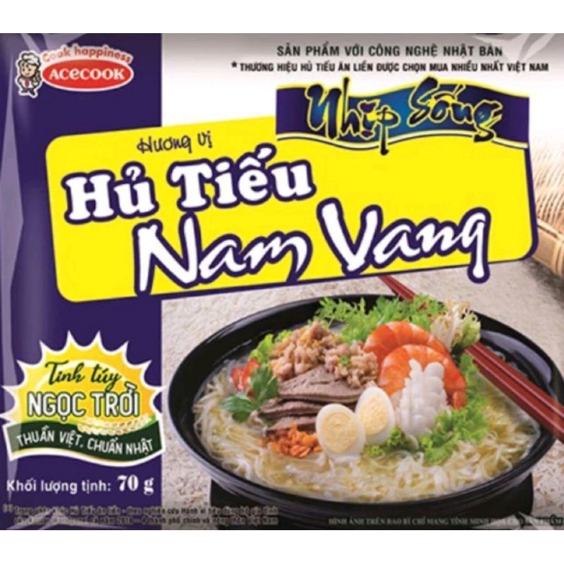 Hủ tiếu nam vang nhịp sống Acecook đủ vị