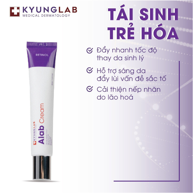 Retinol Alab Cream trẻ hoá dưỡng sáng da đến từ KyungLab