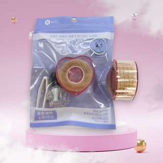 Kích dán mí cuộn dạng lưới 300 đôi +keo+nhíp